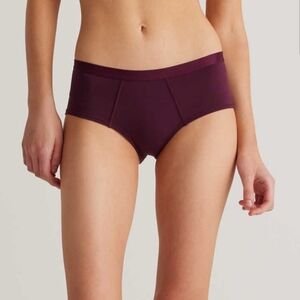 Pink v.s. velvet trim hipster